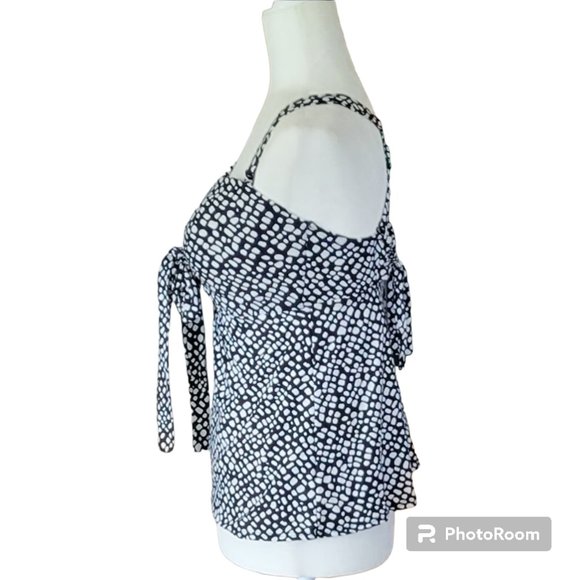 Coco Reef Underwire Tankini Top Convertible Neckline Swim Top Sz 32/34 - Picture 5 of 13